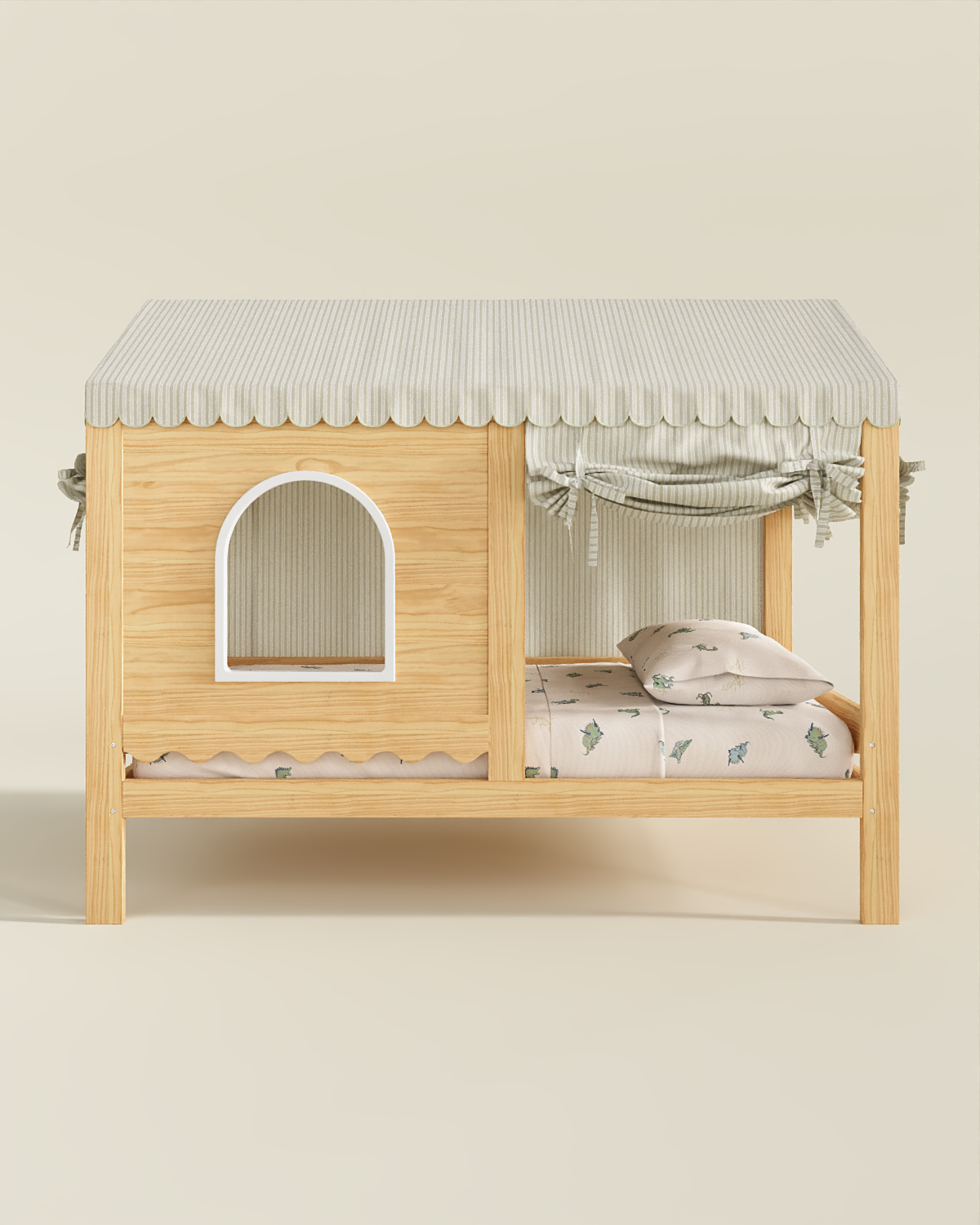 Bungalow Playhouse Kids Bed Tent