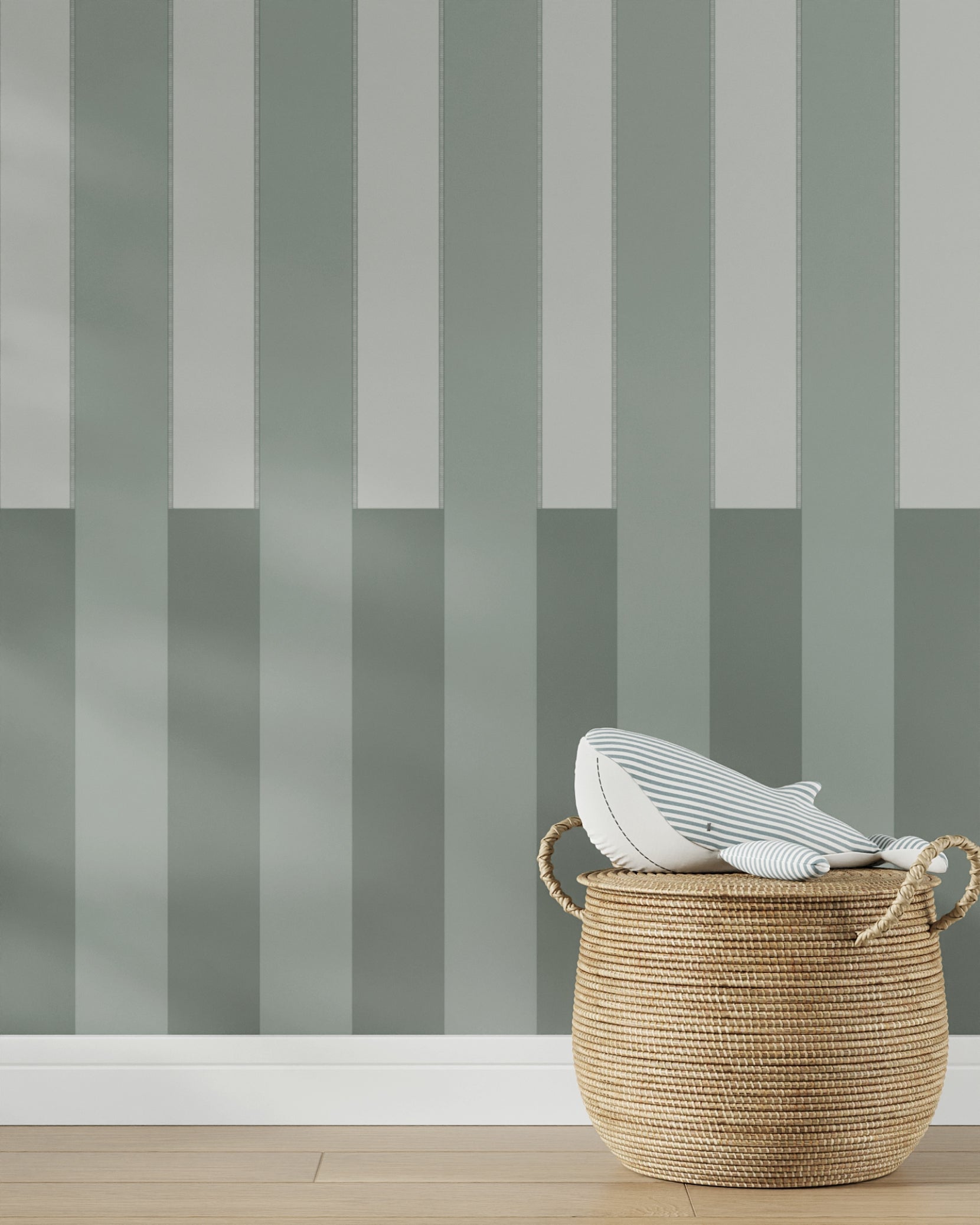 Dipped Stripe Wallpaper