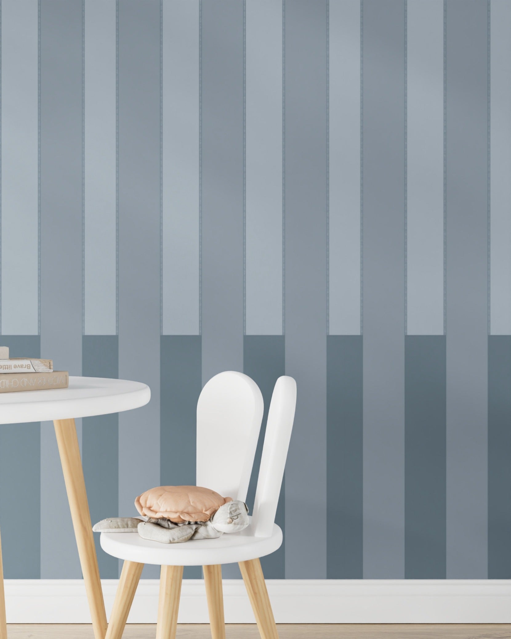 Dipped Stripe Wallpaper