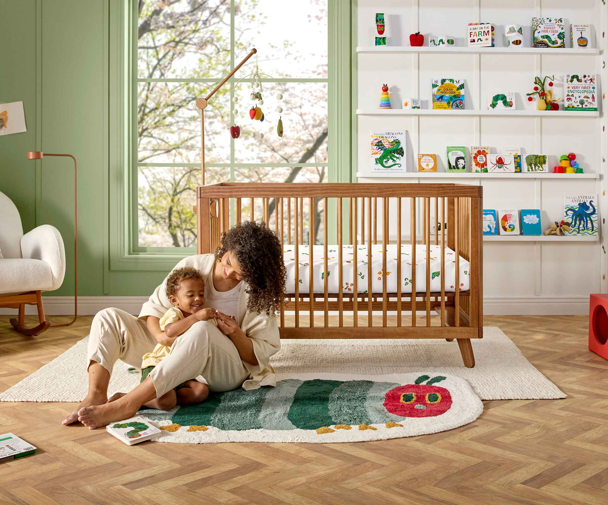 Very Hungry Caterpillar Washable Rug | Eric Carle x Nestig