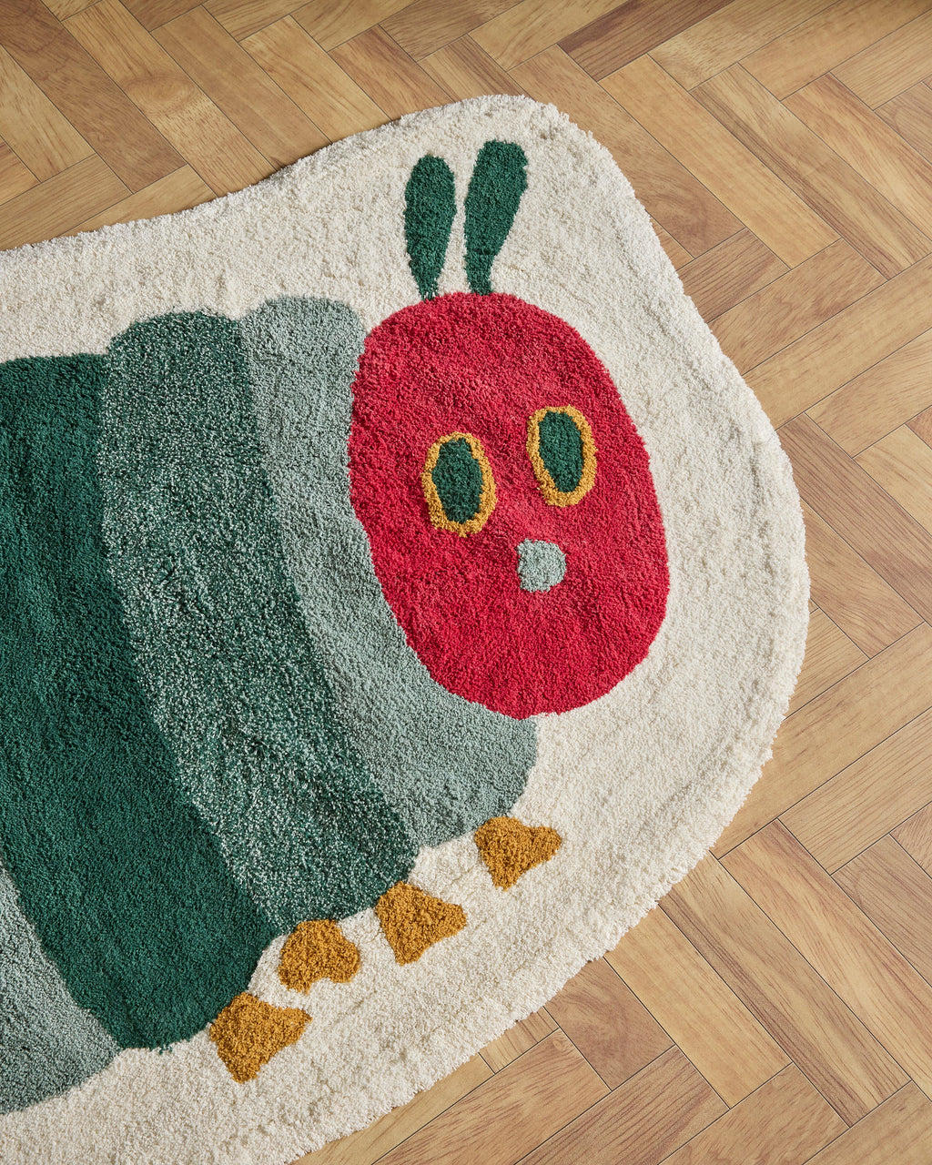 Very Hungry Caterpillar Washable Rug | Eric Carle x Nestig