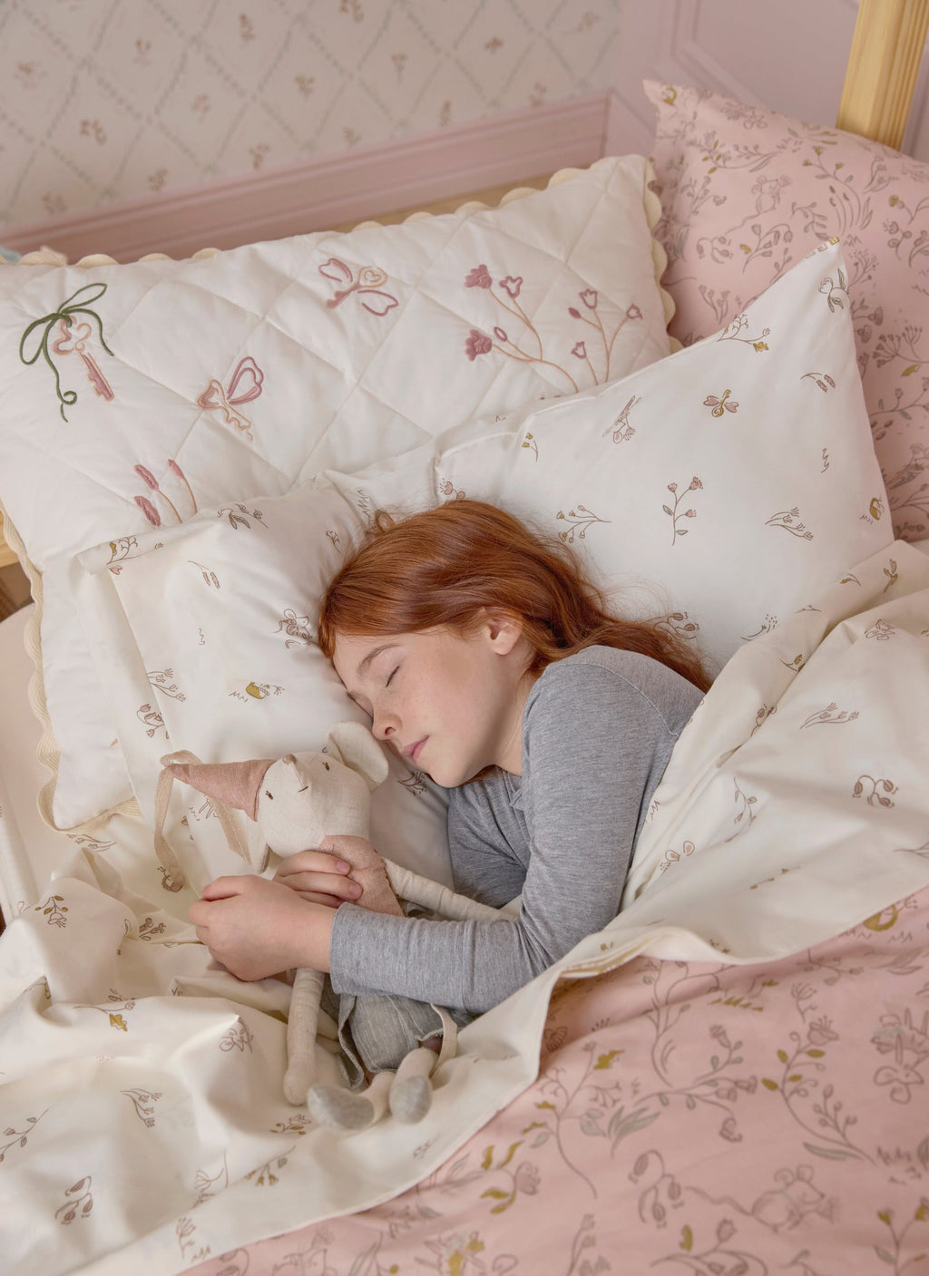 Enchanted Kingdom Embroidered Twin Sham