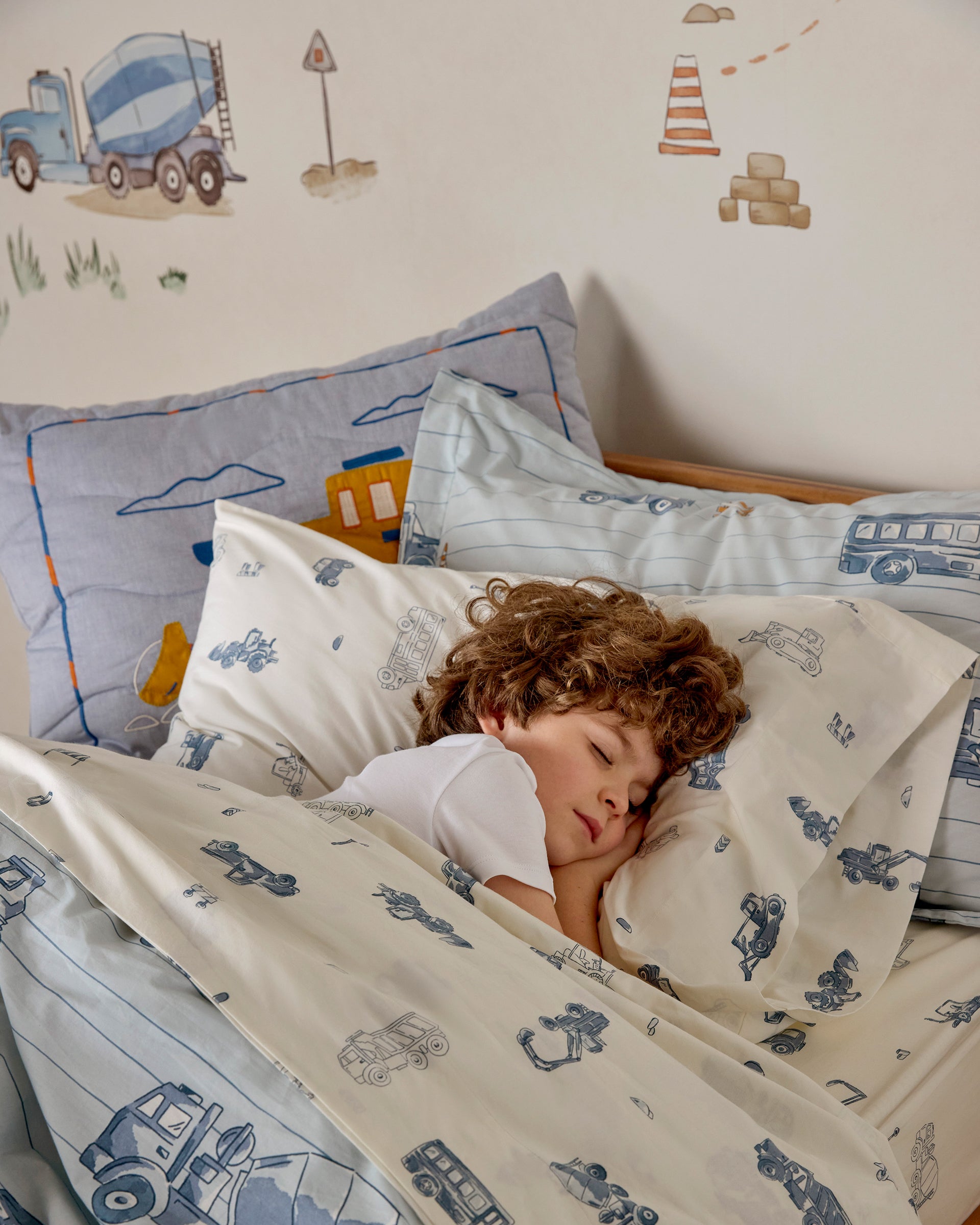 Road Work Twin Sheet Set