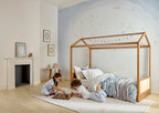 Our House Kids Bed | Convertible Montessori Floor Bed to Twin
