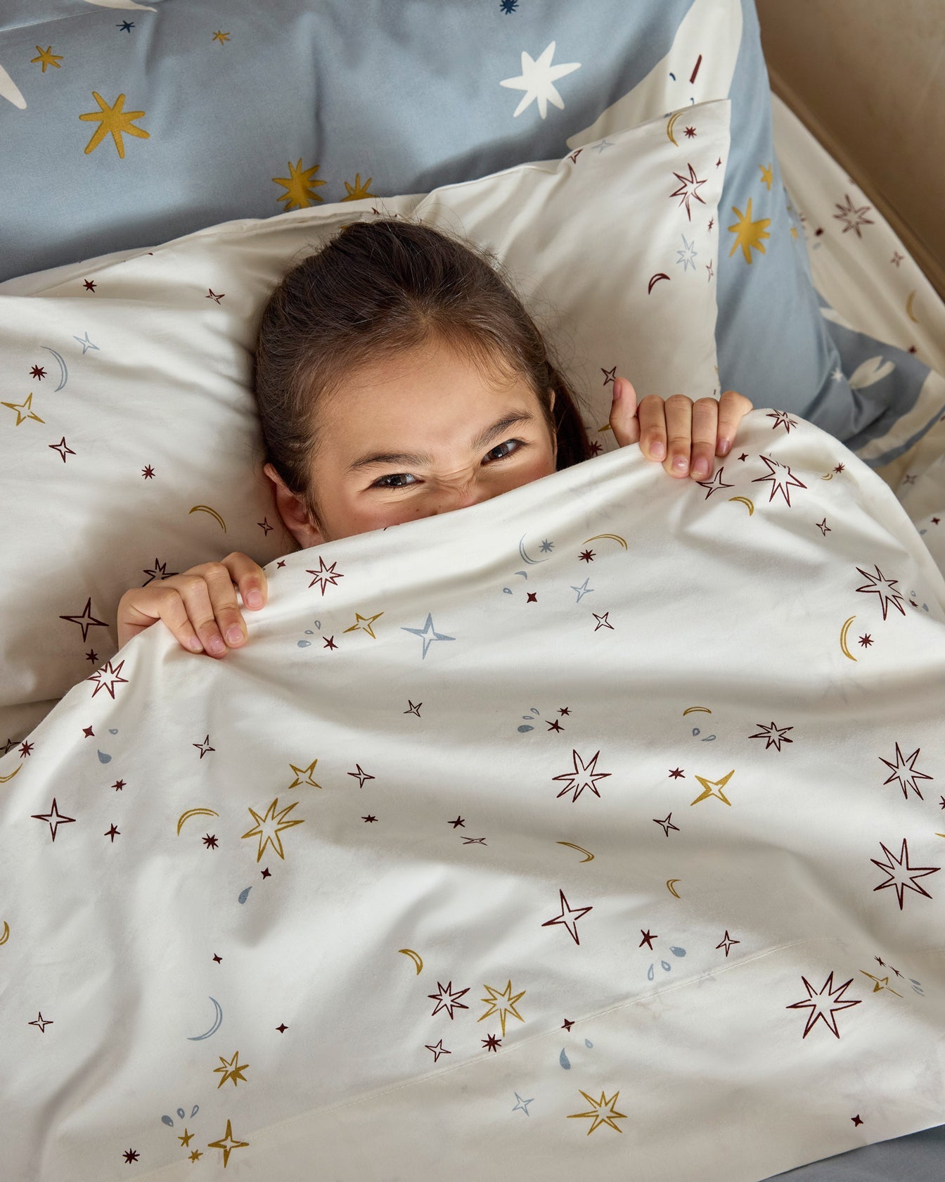 Folk Poetry Twin Sheet Set