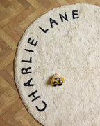Customizable Circle Washable Rug