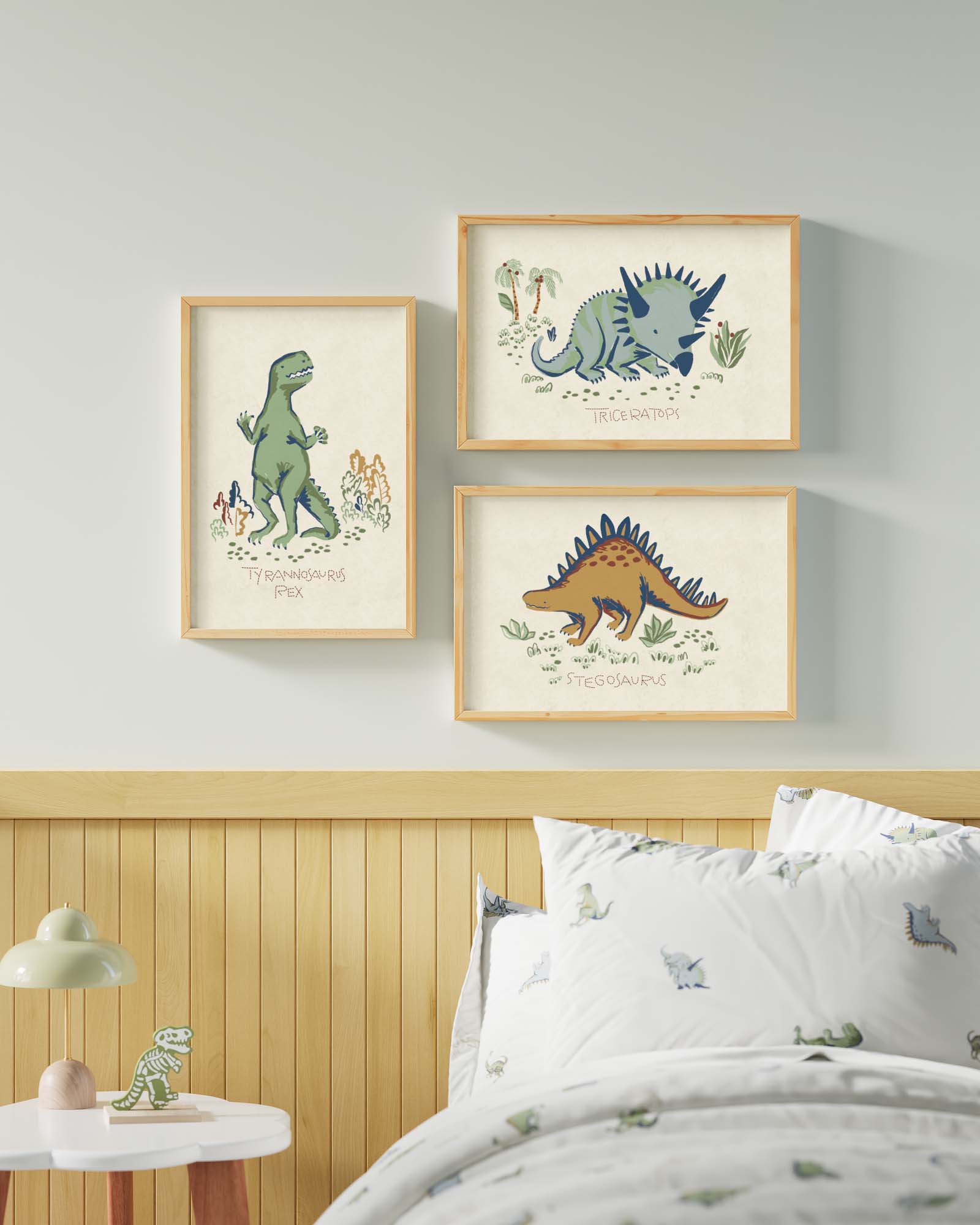 Prehistoric Party Framed Wall Art Set