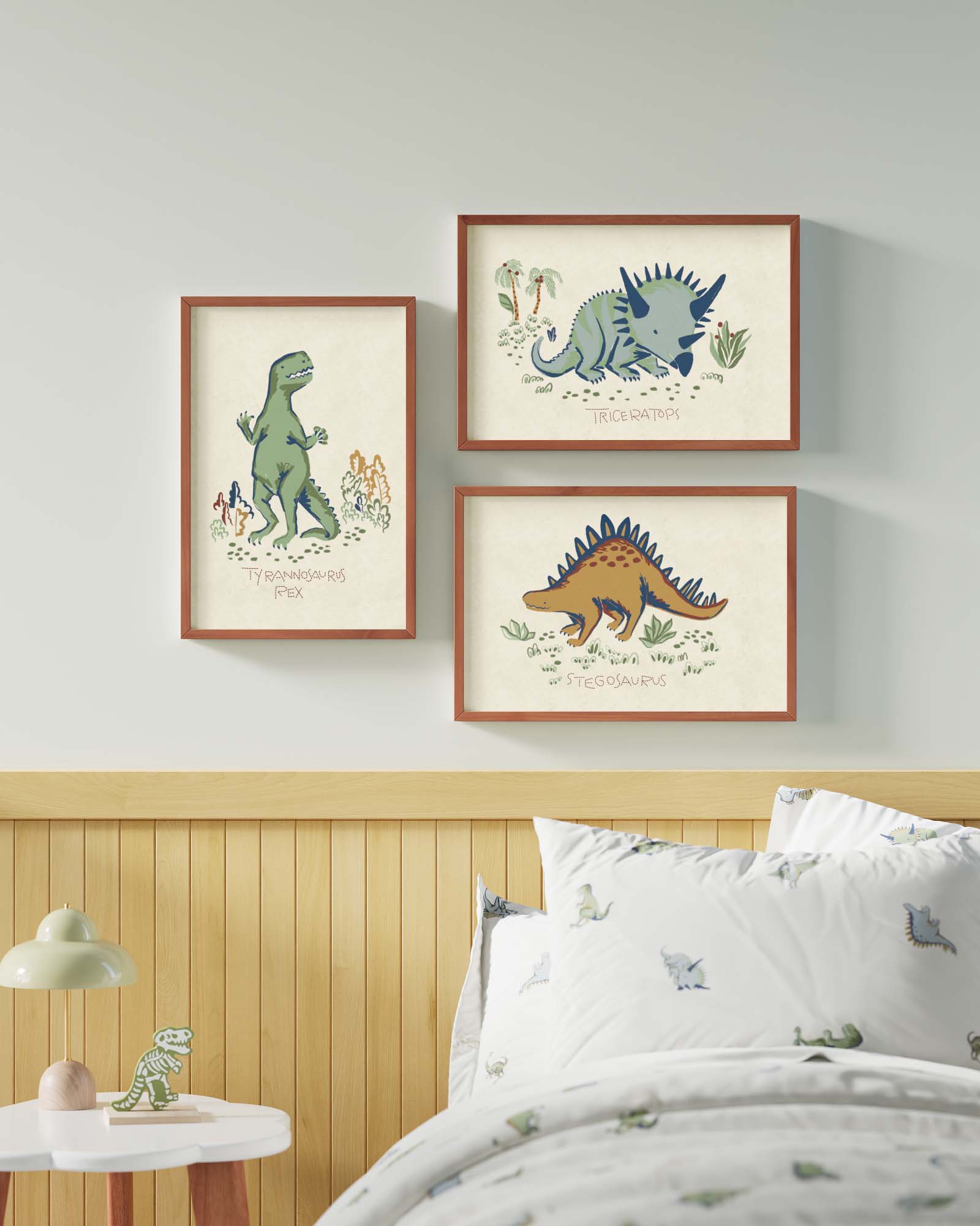 Prehistoric Party Framed Wall Art Set