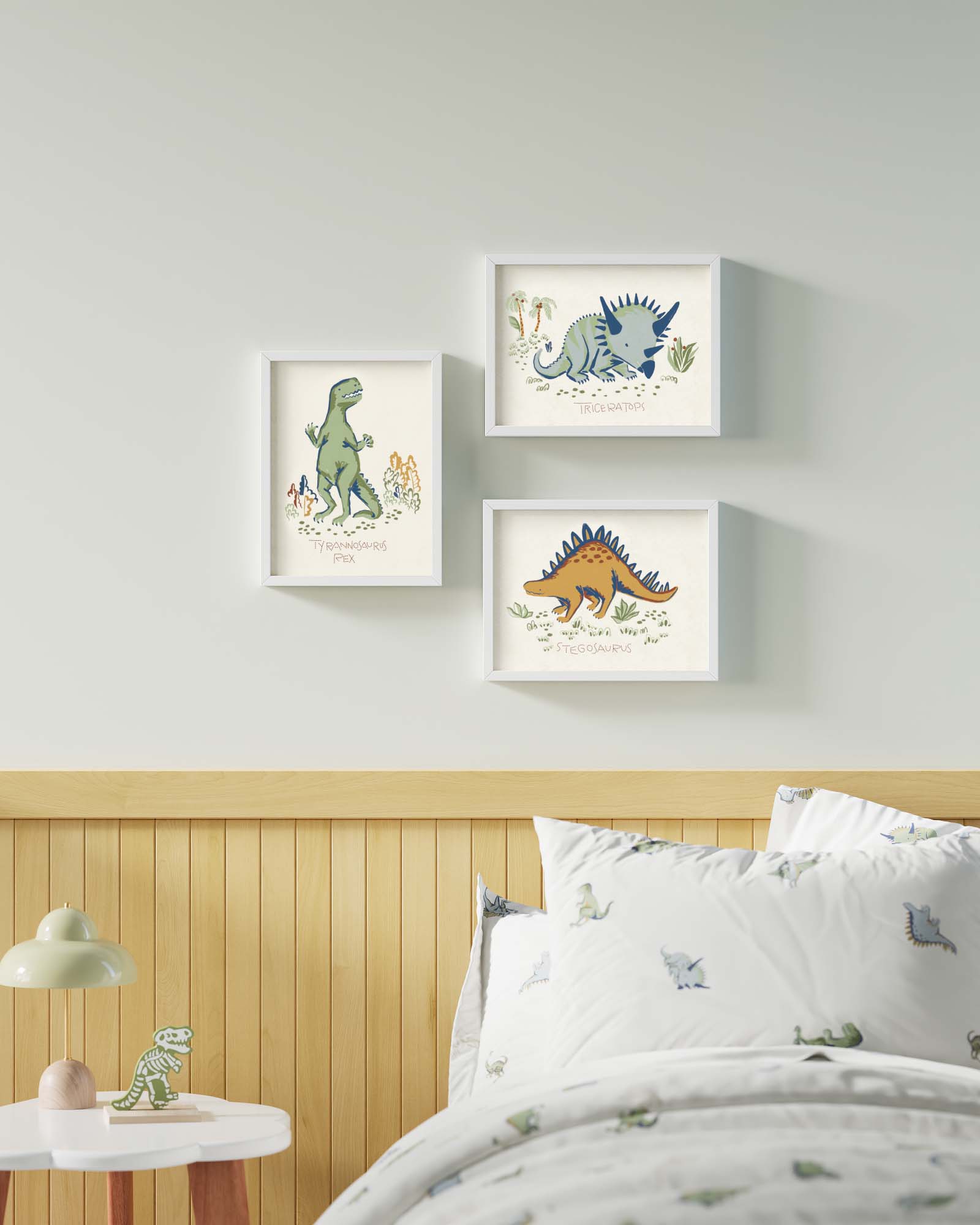 Prehistoric Party Framed Wall Art Set