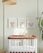 Safari Animals Framed Wall Art Set