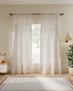 Stripes Sheer Curtain