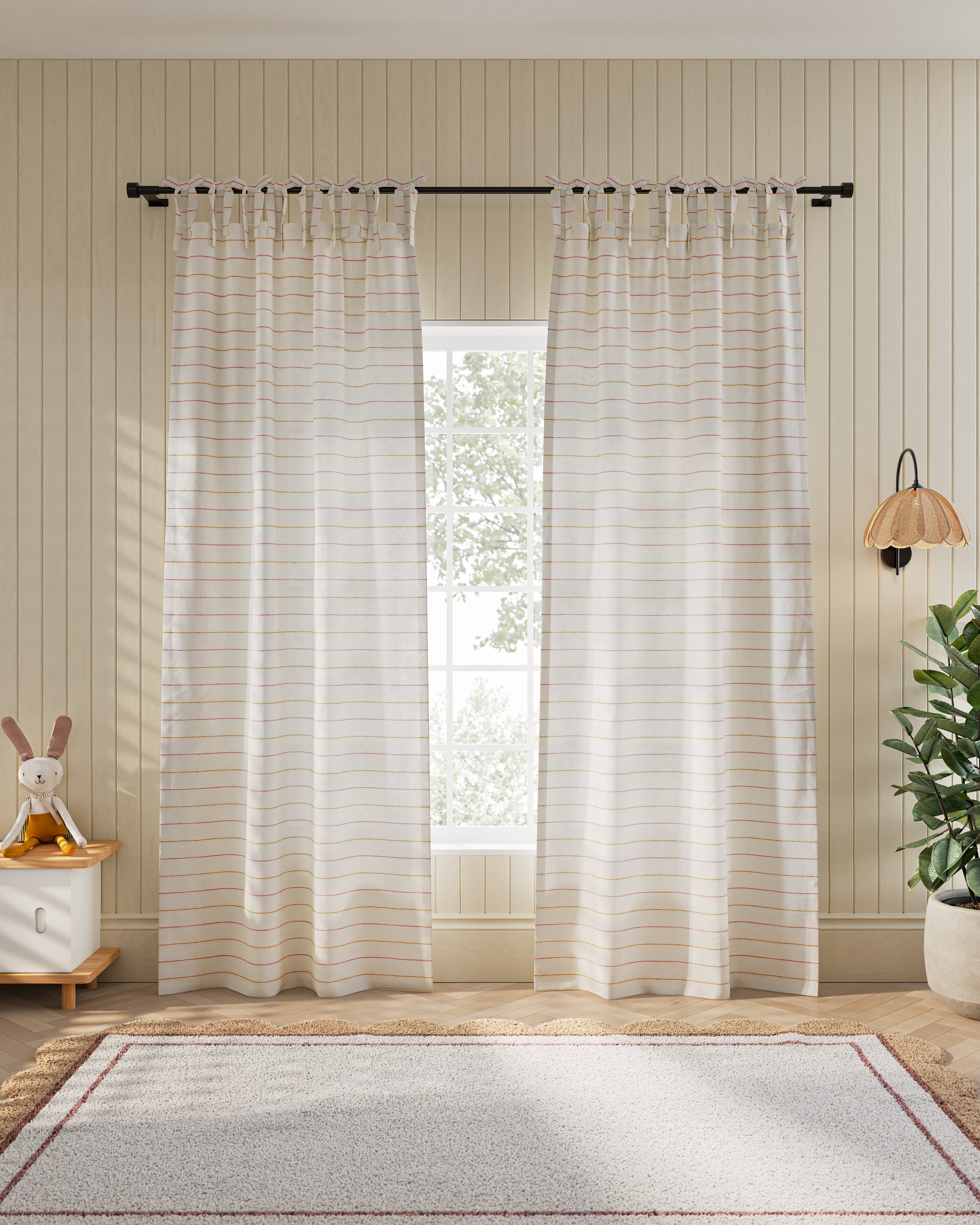 Stripes Sheer Curtain