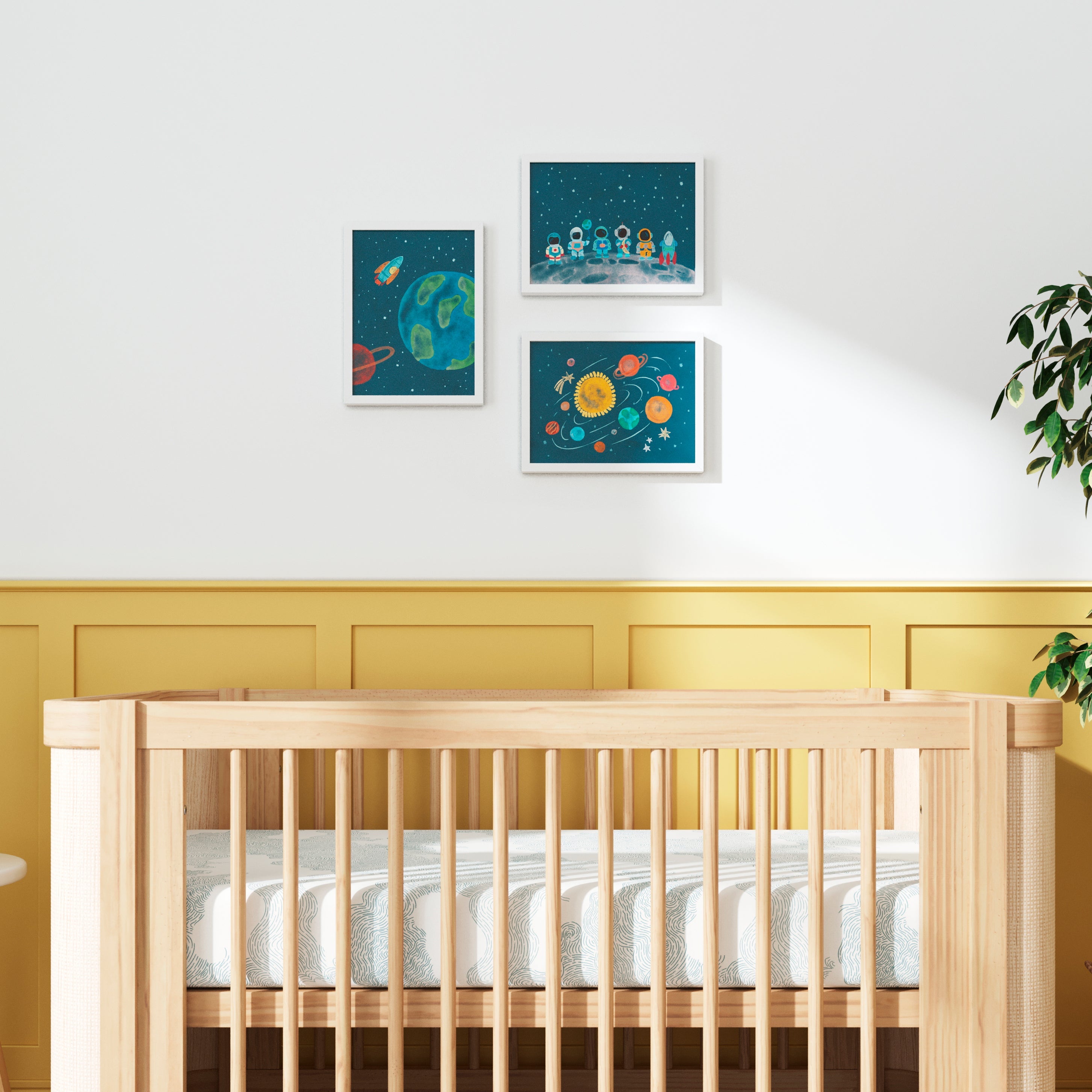 Starship Framed Wall Art Set