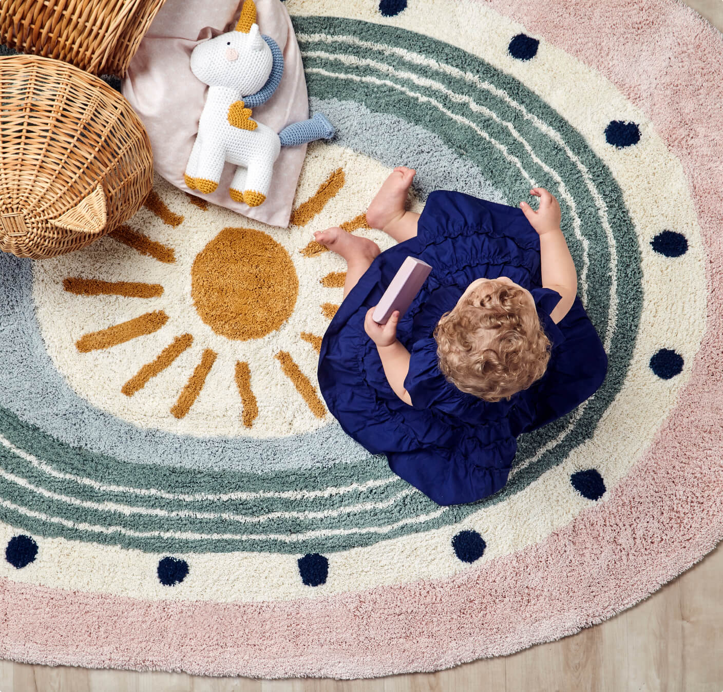 Sunbeam Washable Rug