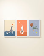 Central Park Dogs Framed Wall Art Set