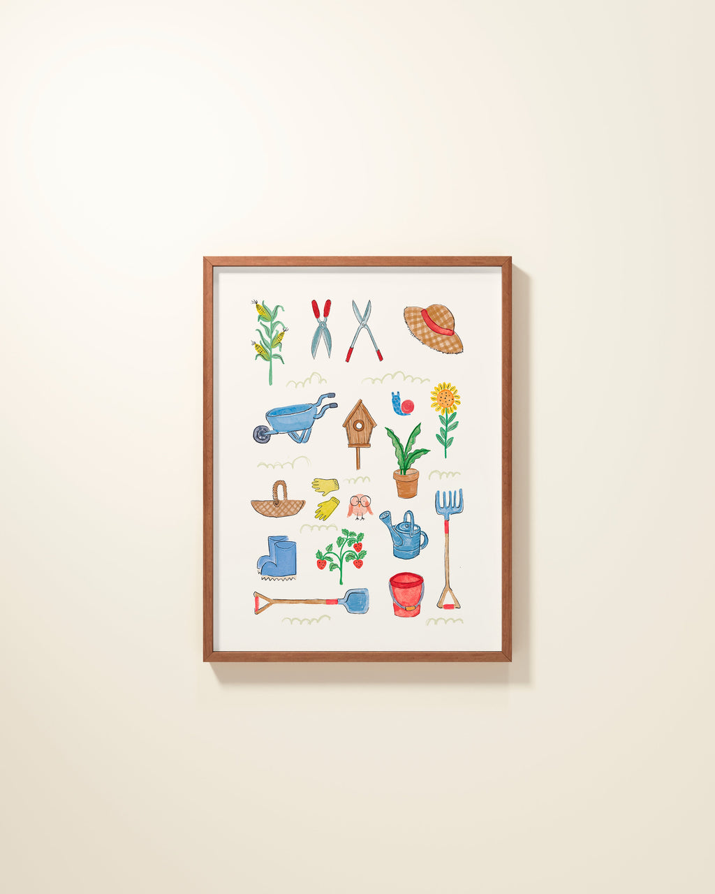 Friendly Farm Framed Wall Art