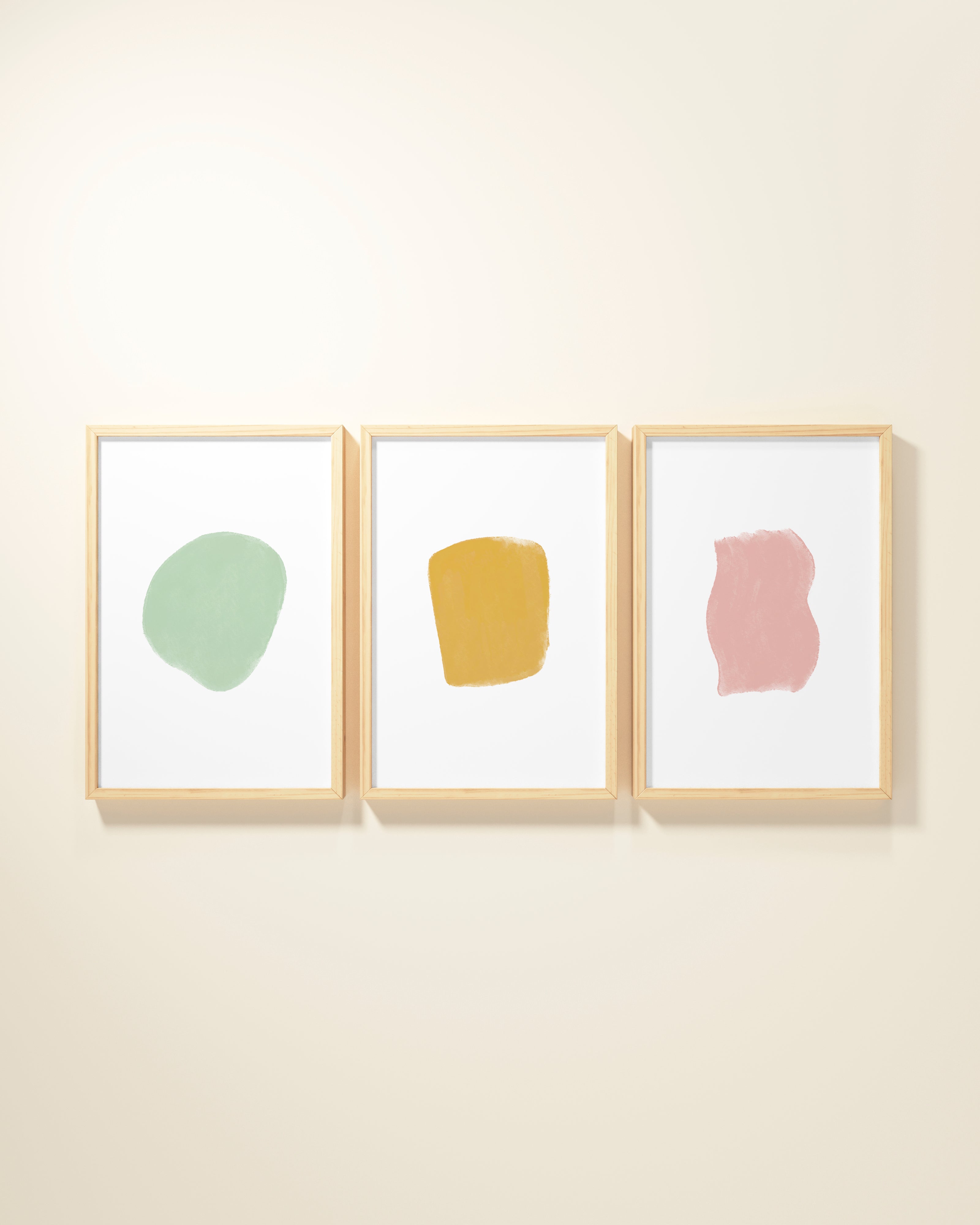 Jelly Bean Framed Wall Art Set