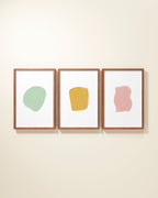 Jelly Bean Framed Wall Art Set