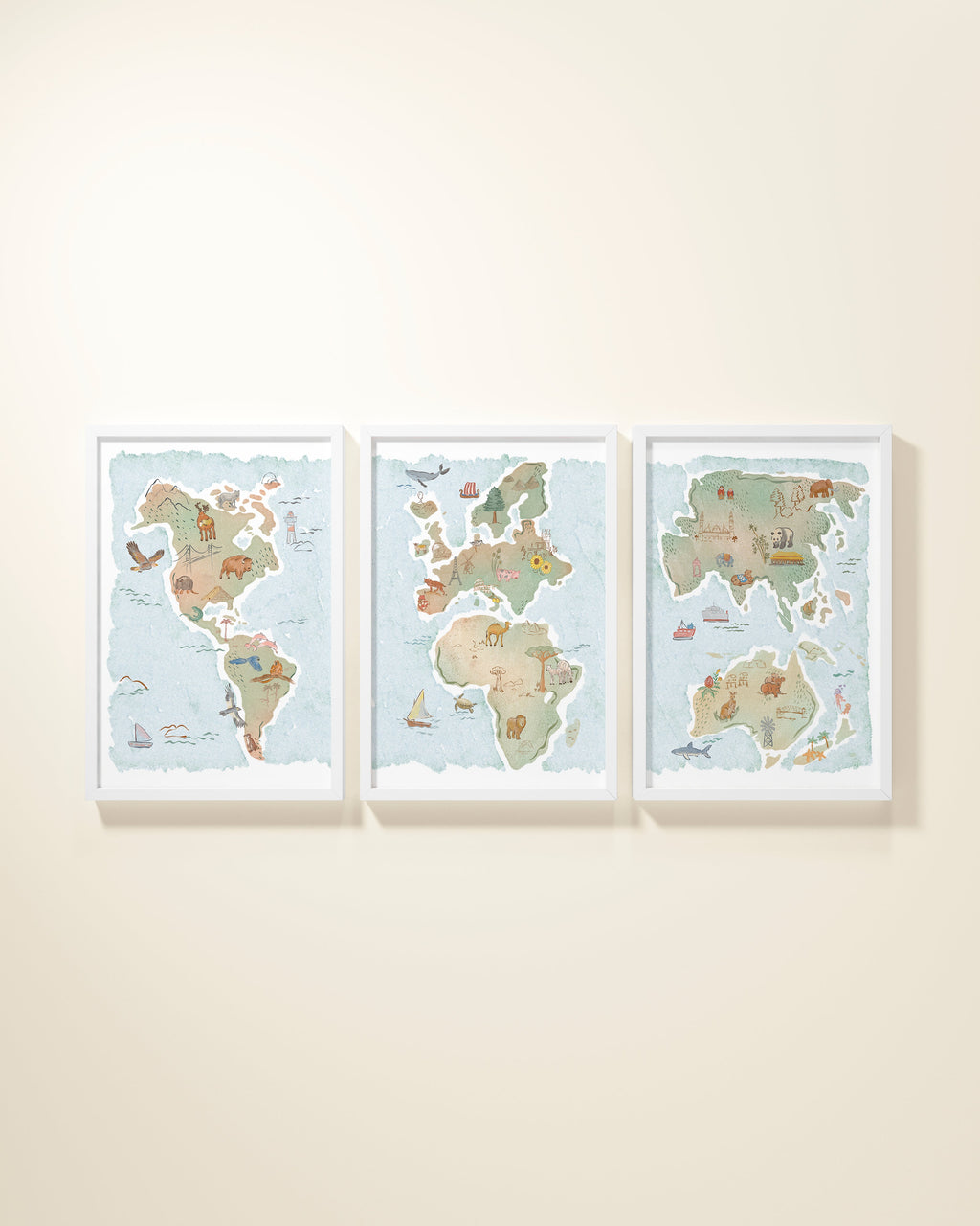 Our World Framed Wall Art Set
