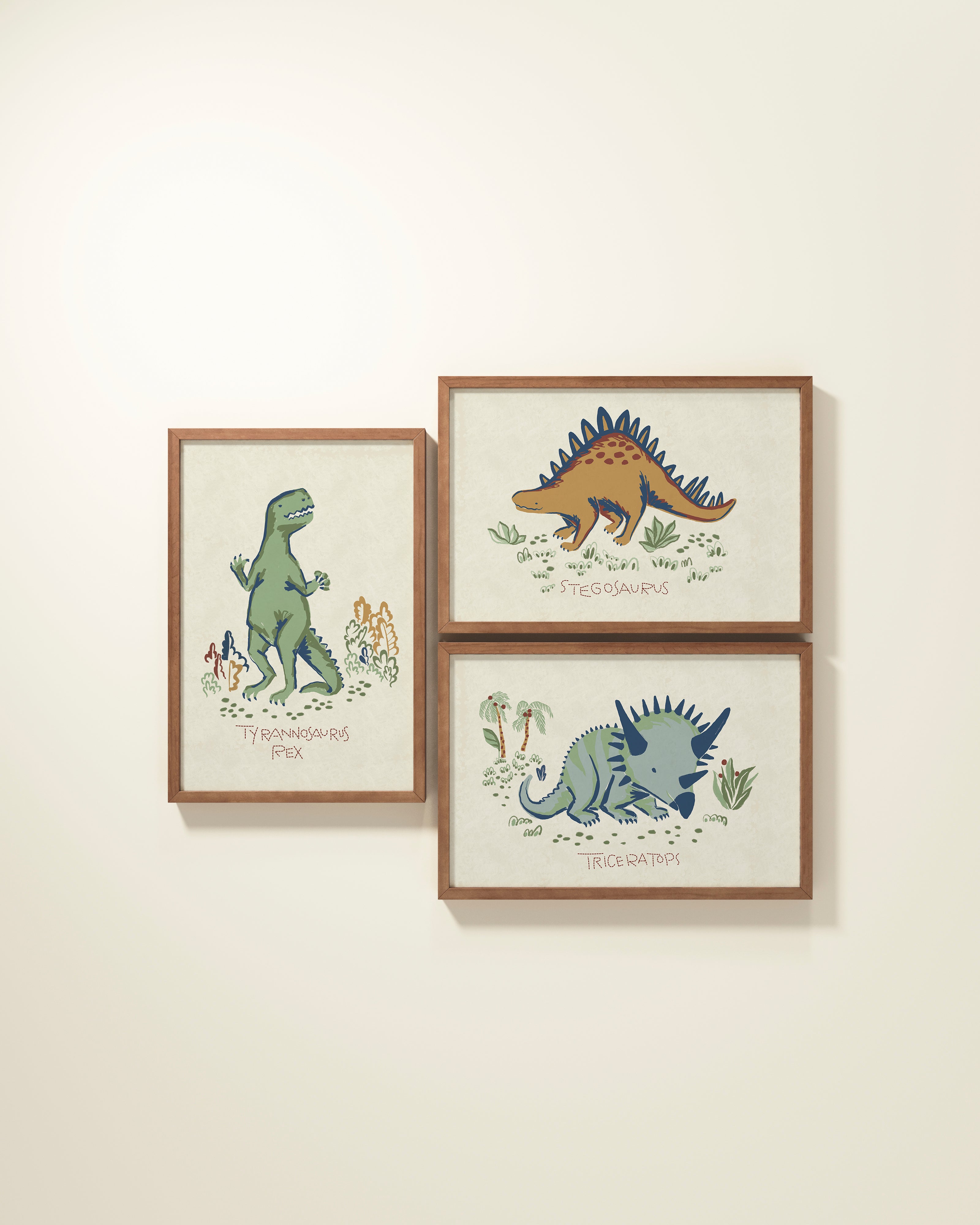 Prehistoric Party Framed Wall Art Set