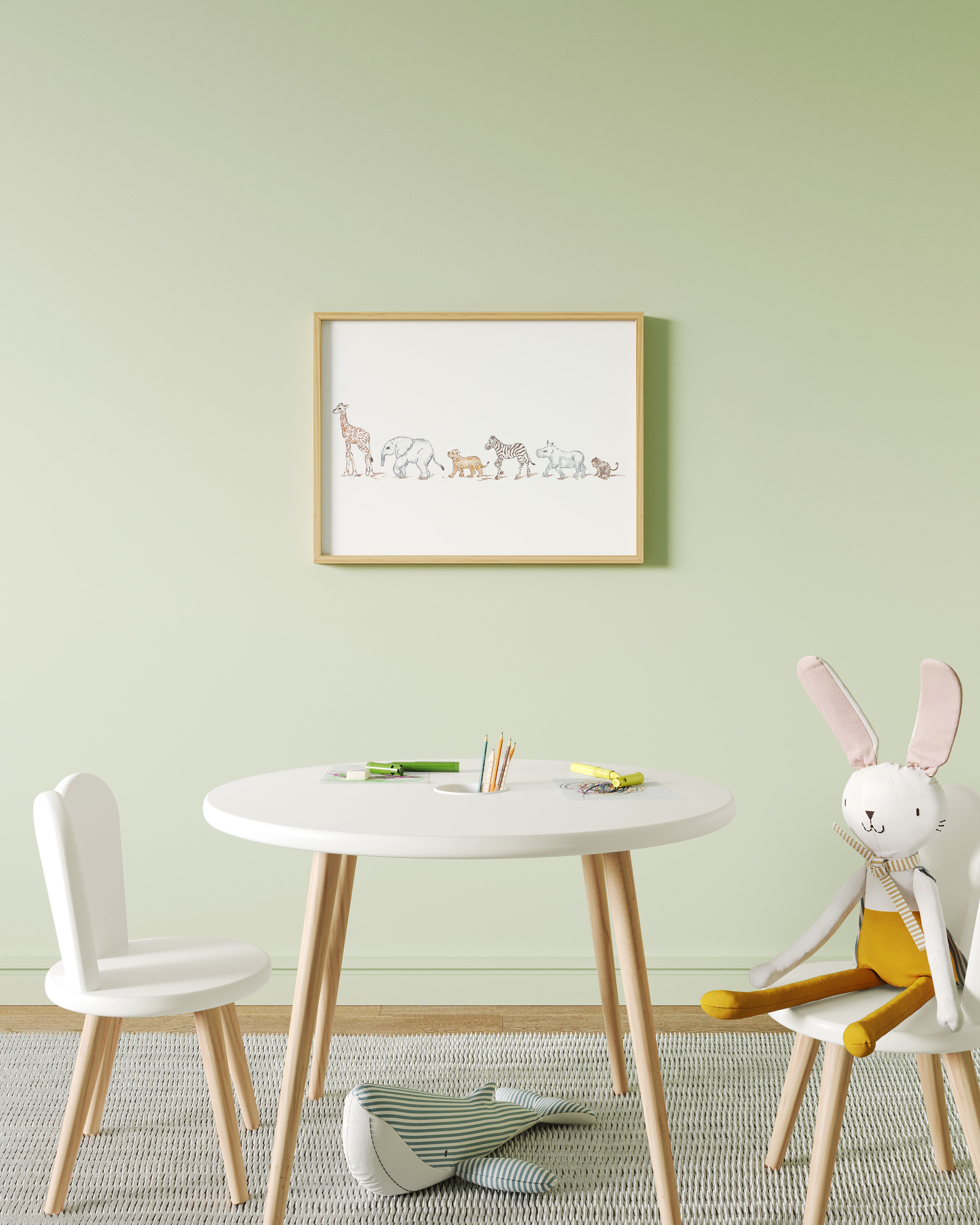 Safari Framed Wall Art