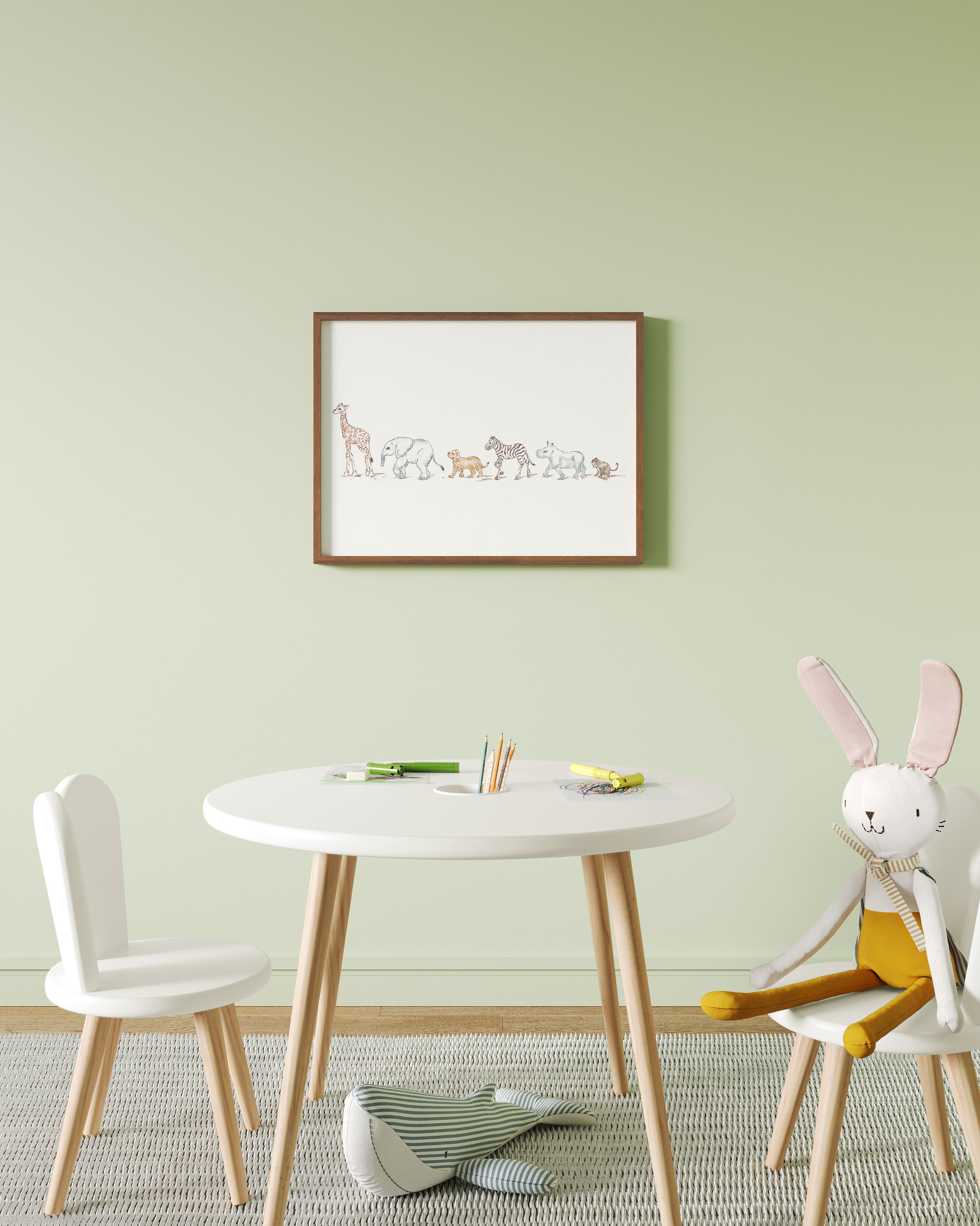 Safari Framed Wall Art