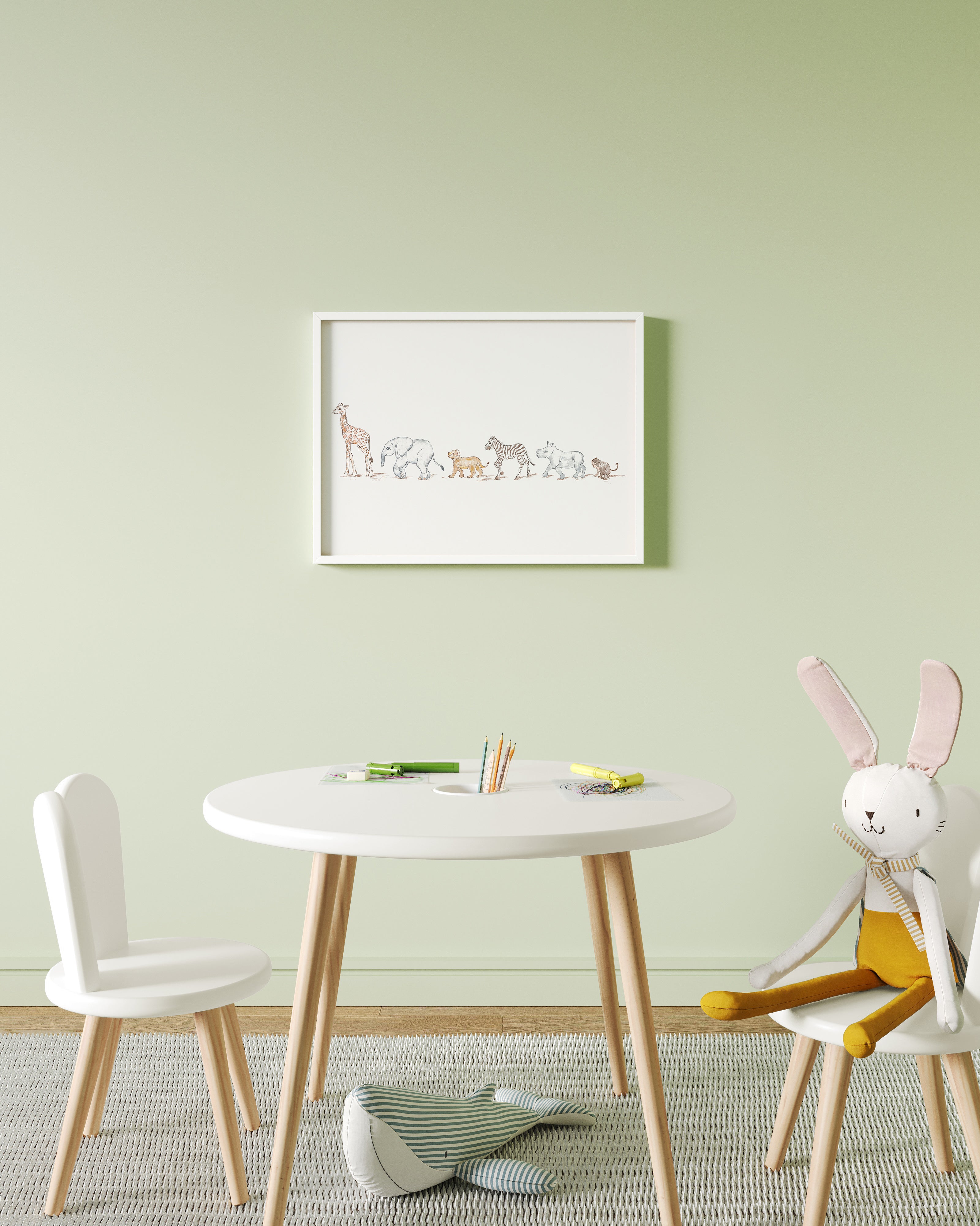Safari Framed Wall Art
