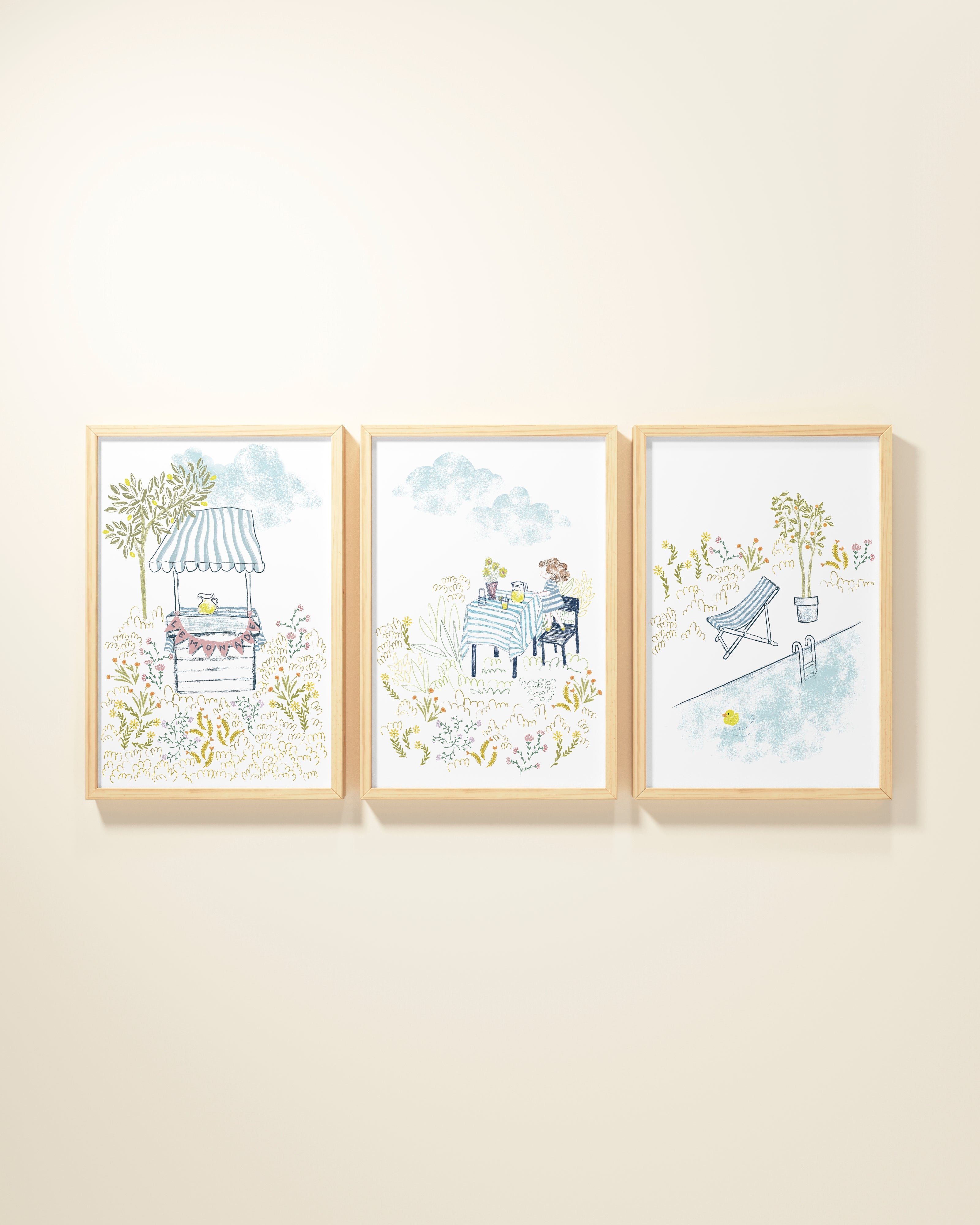 Sicily Framed Wall Art Set
