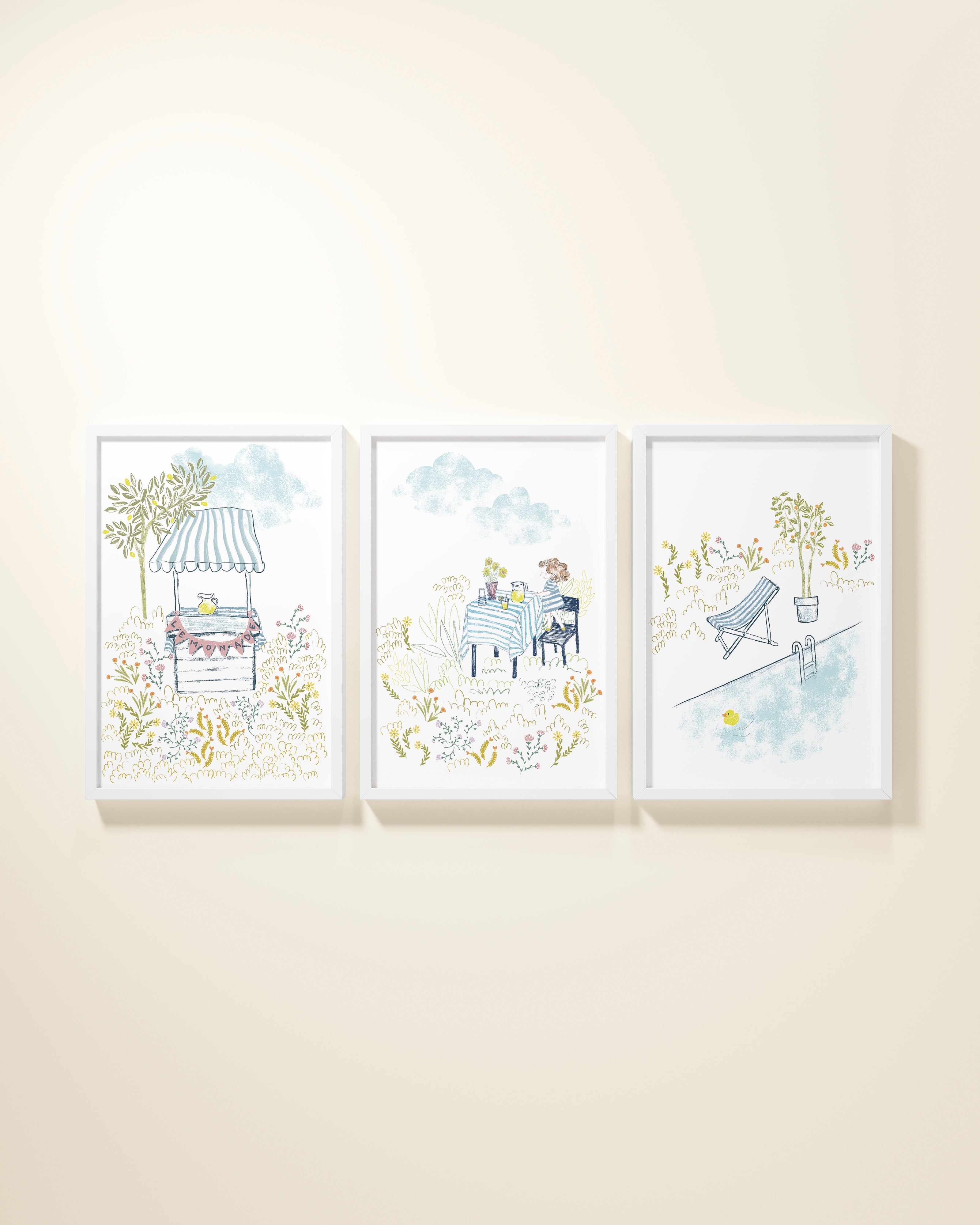 Sicily Framed Wall Art Set