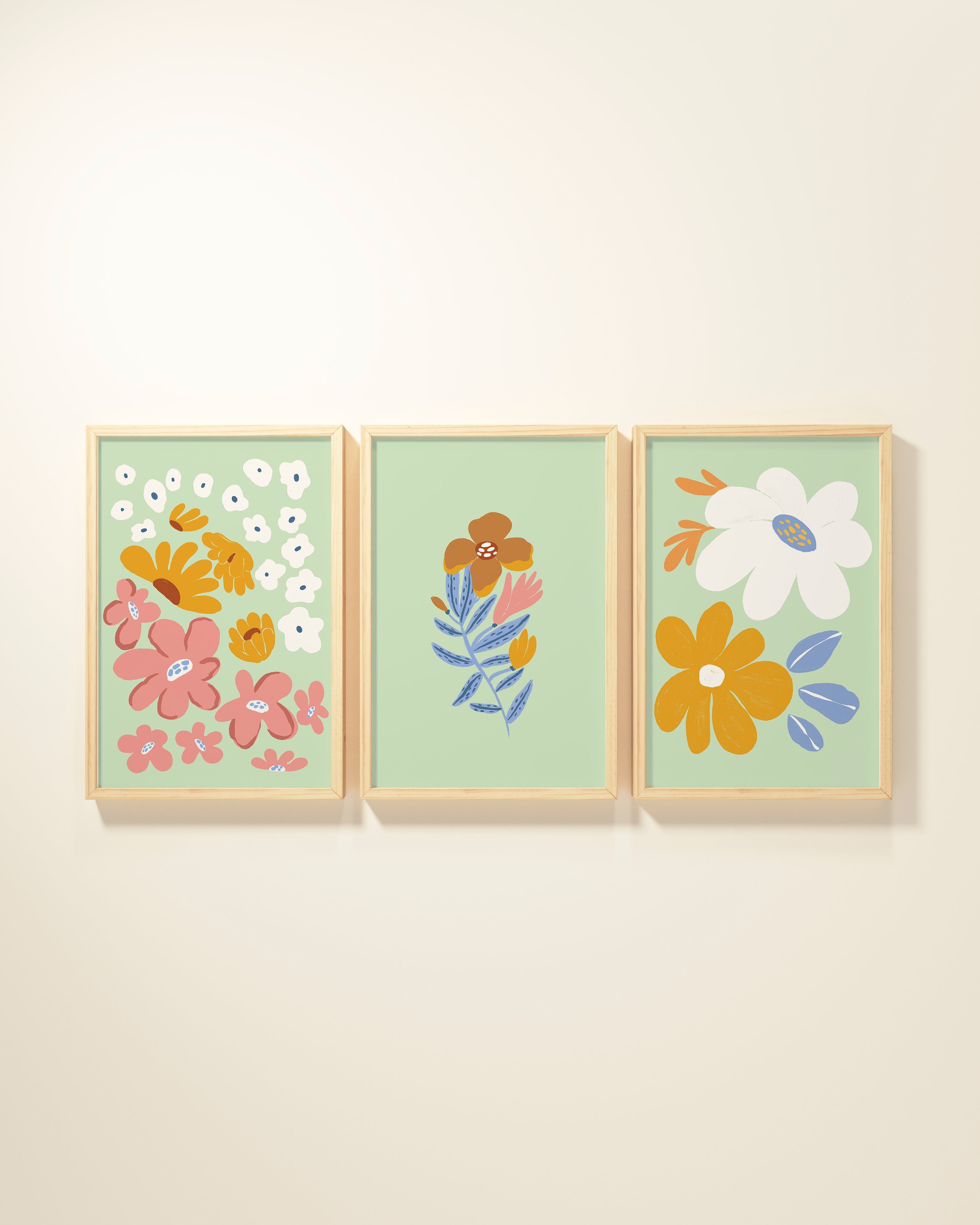 Spring Framed Wall Art Set