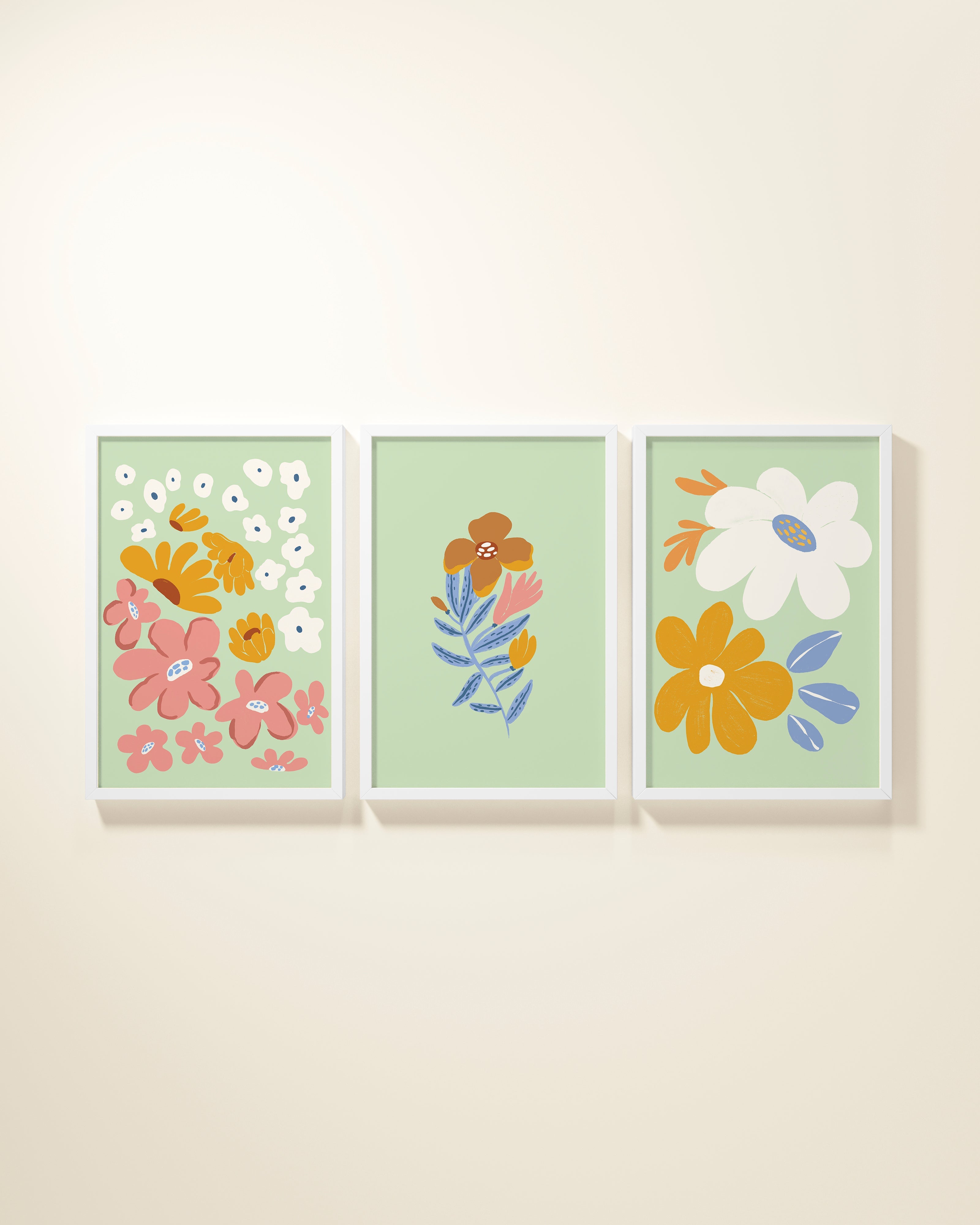 Spring Framed Wall Art Set