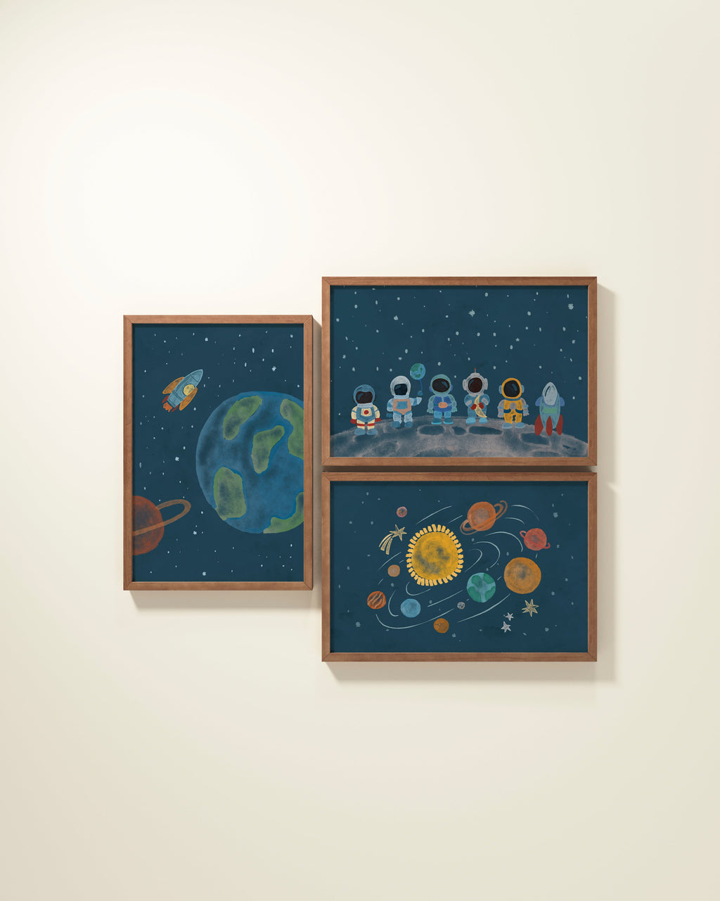 Starship Framed Wall Art Set