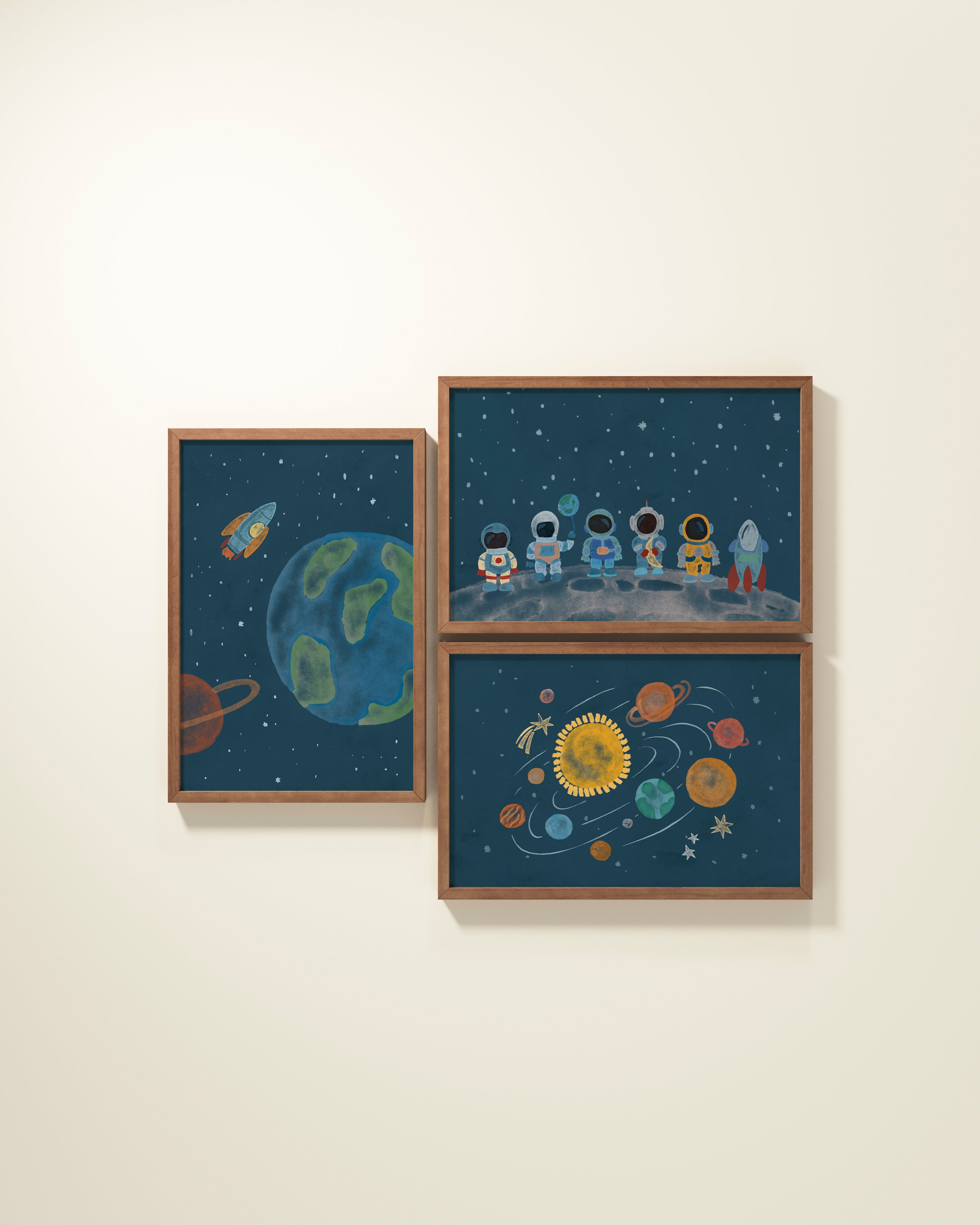 Starship Framed Wall Art Set