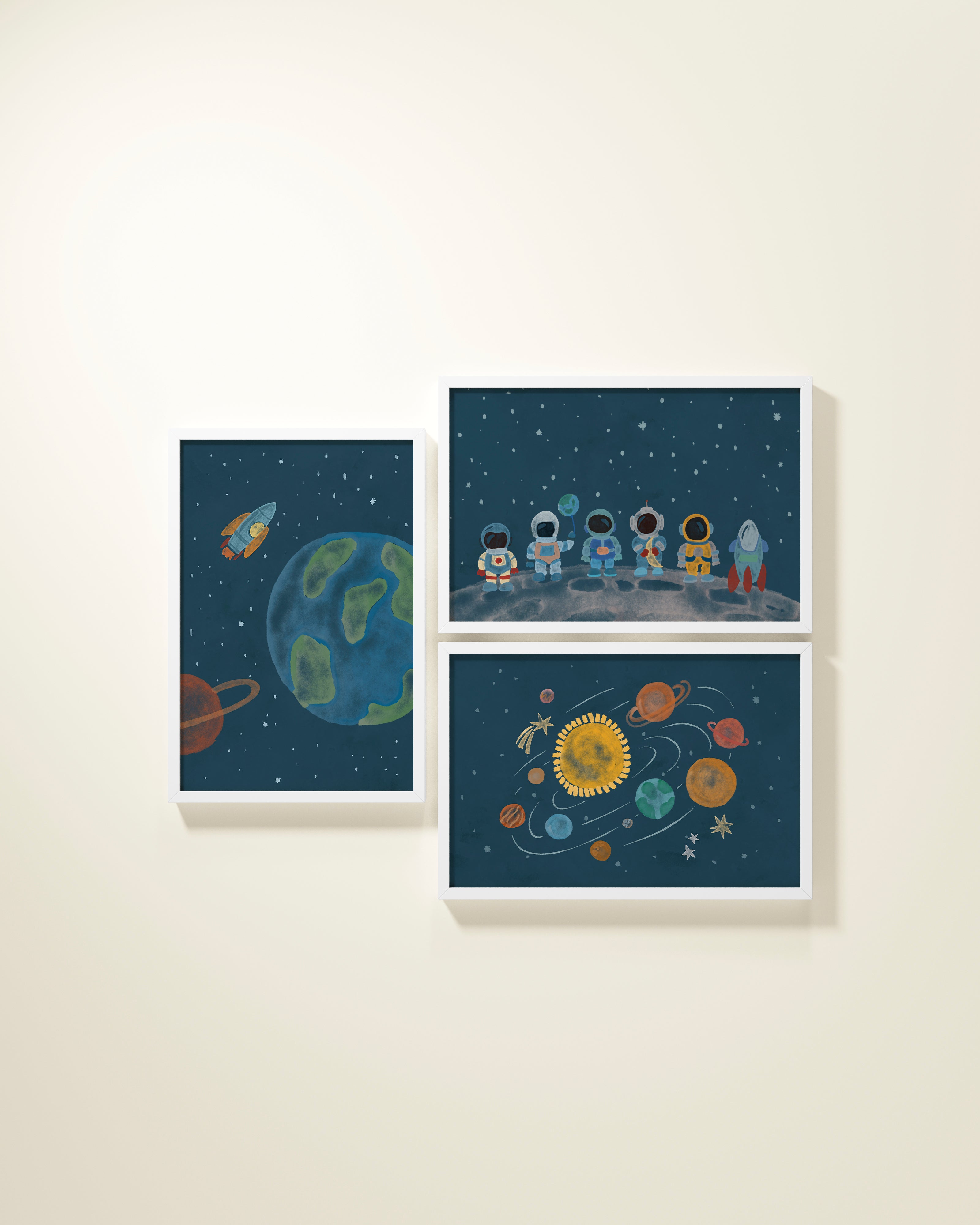 Starship Framed Wall Art Set