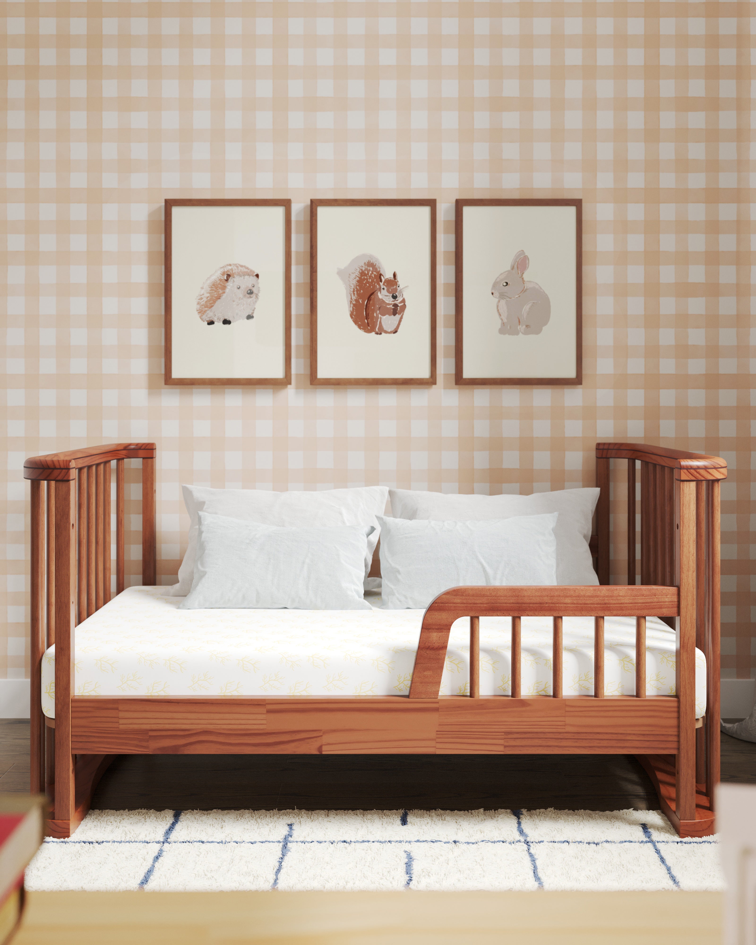 Woodland Animals Framed Wall Art Set